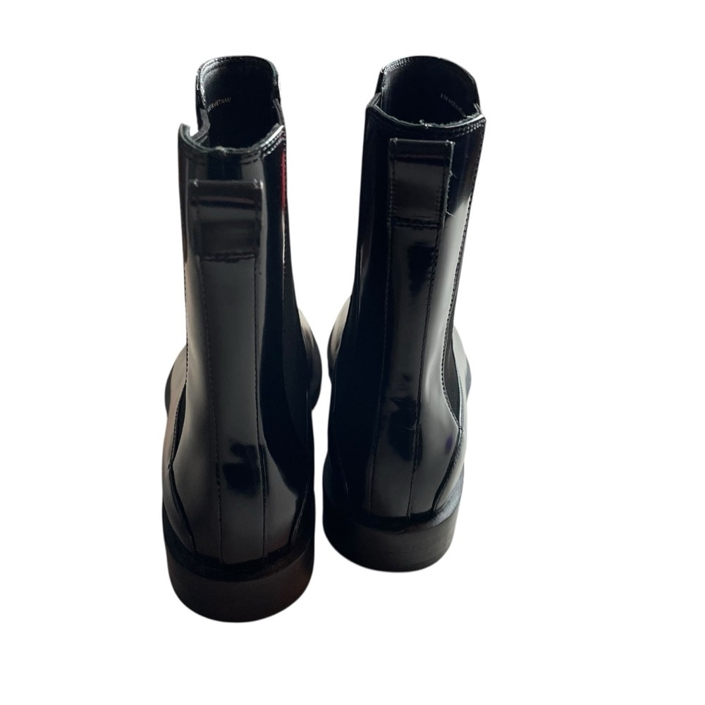 Everlane The Boss Chelsea Boots Black Leather Ankle Booties Size 8.5 - Picture 7 of 8